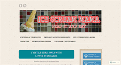 Desktop Screenshot of icescreammama.com